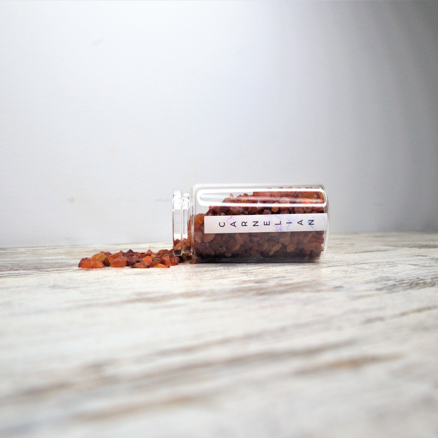 Carnelian Chips Jar