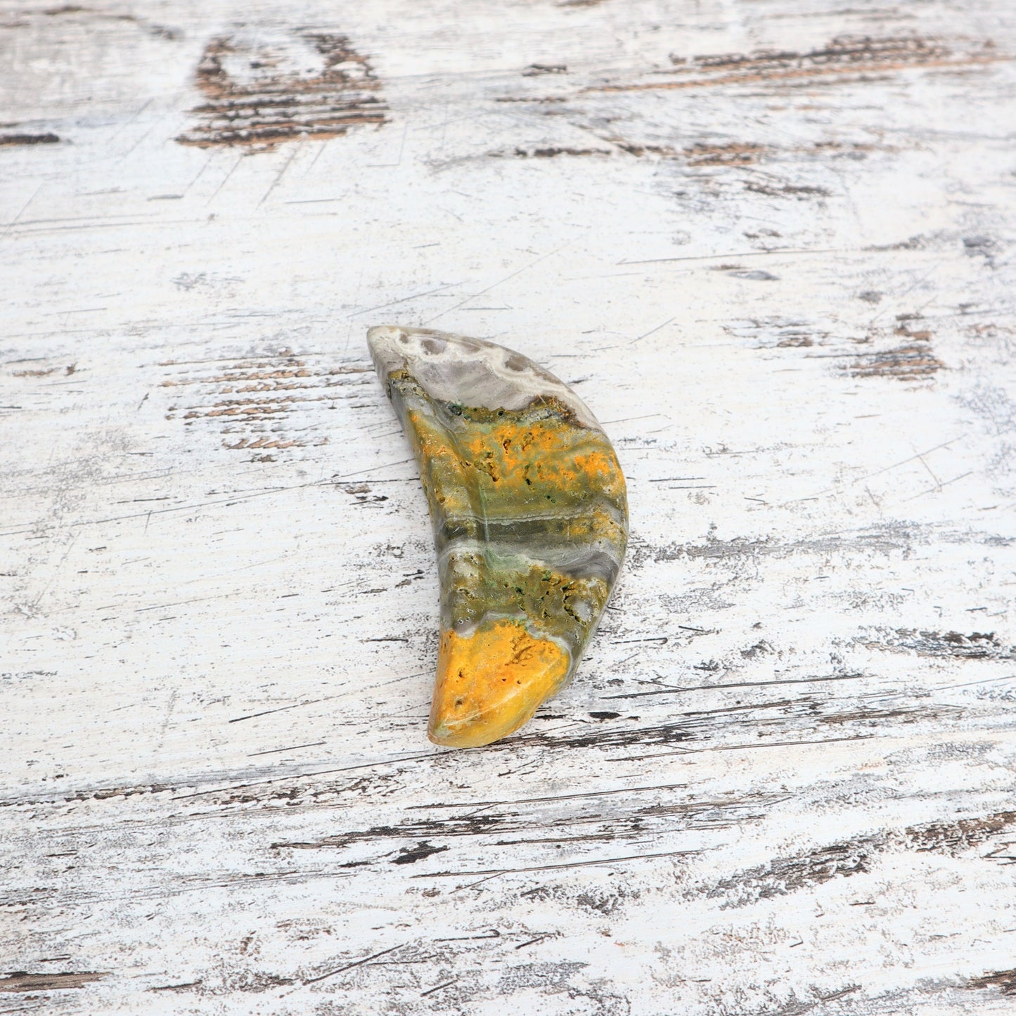 Bumblebee Jasper Moon Bowl | Soul Spark + Energy Shift