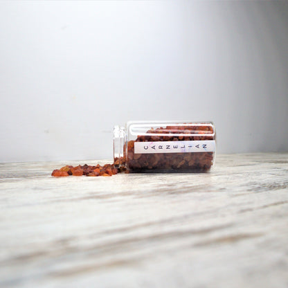 Carnelian Chips Jar