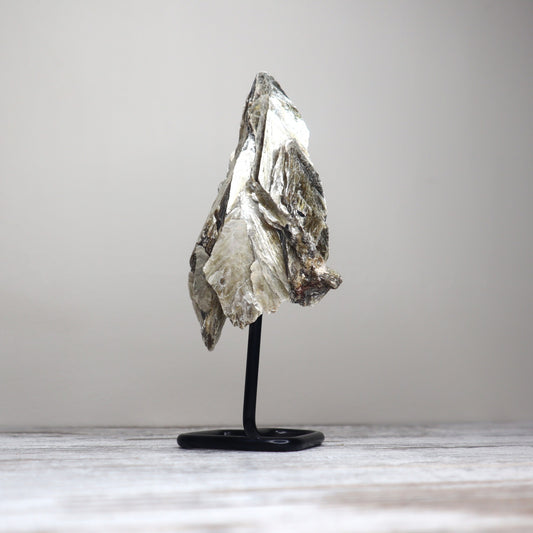Gold Mica on Stand