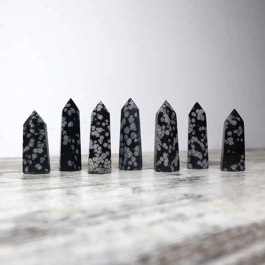 Snowflake Obsidian Point (Mini)