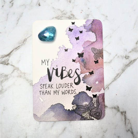 Aqua Aura (MINI) Tumble Stone