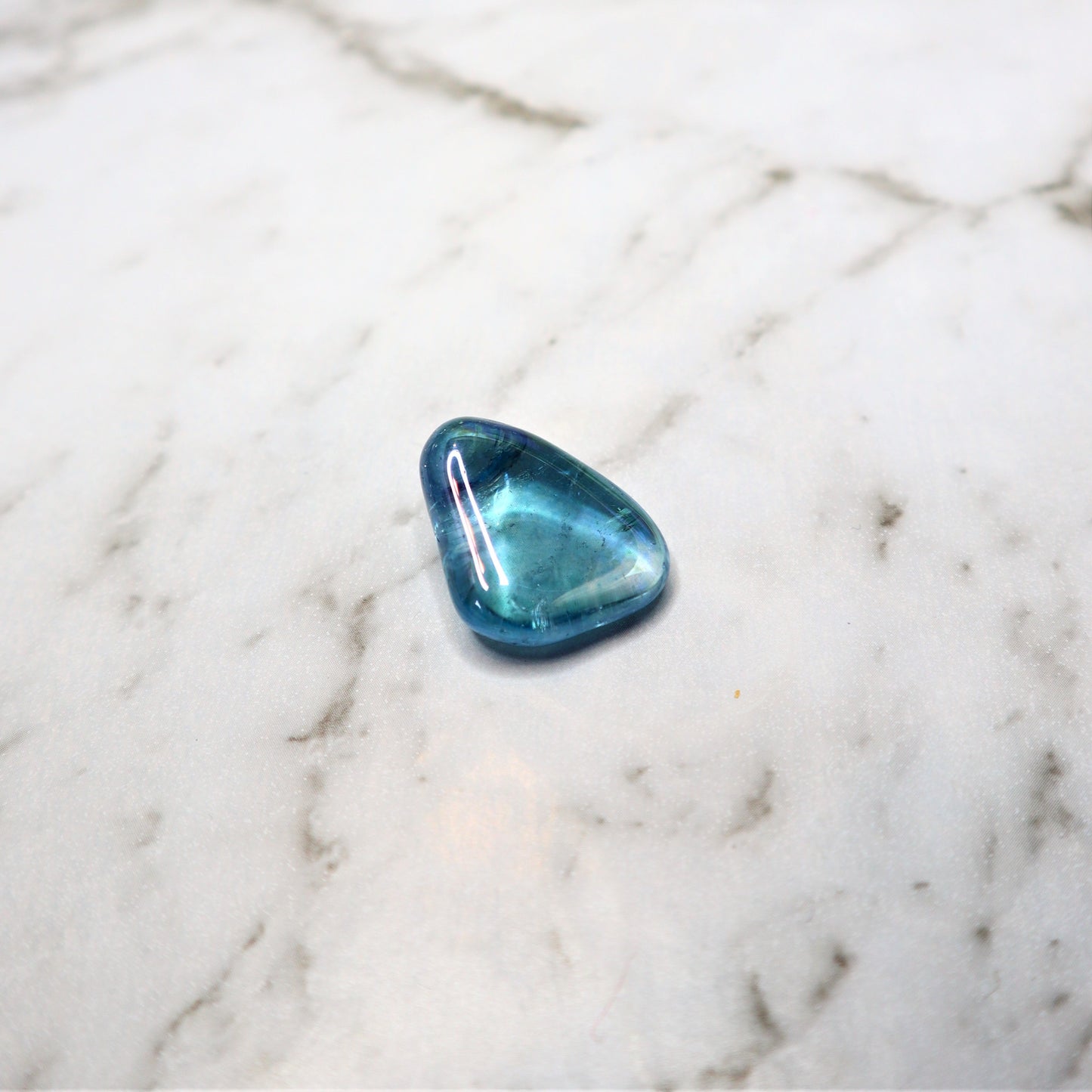 Aqua Aura (MINI) Tumble Stone