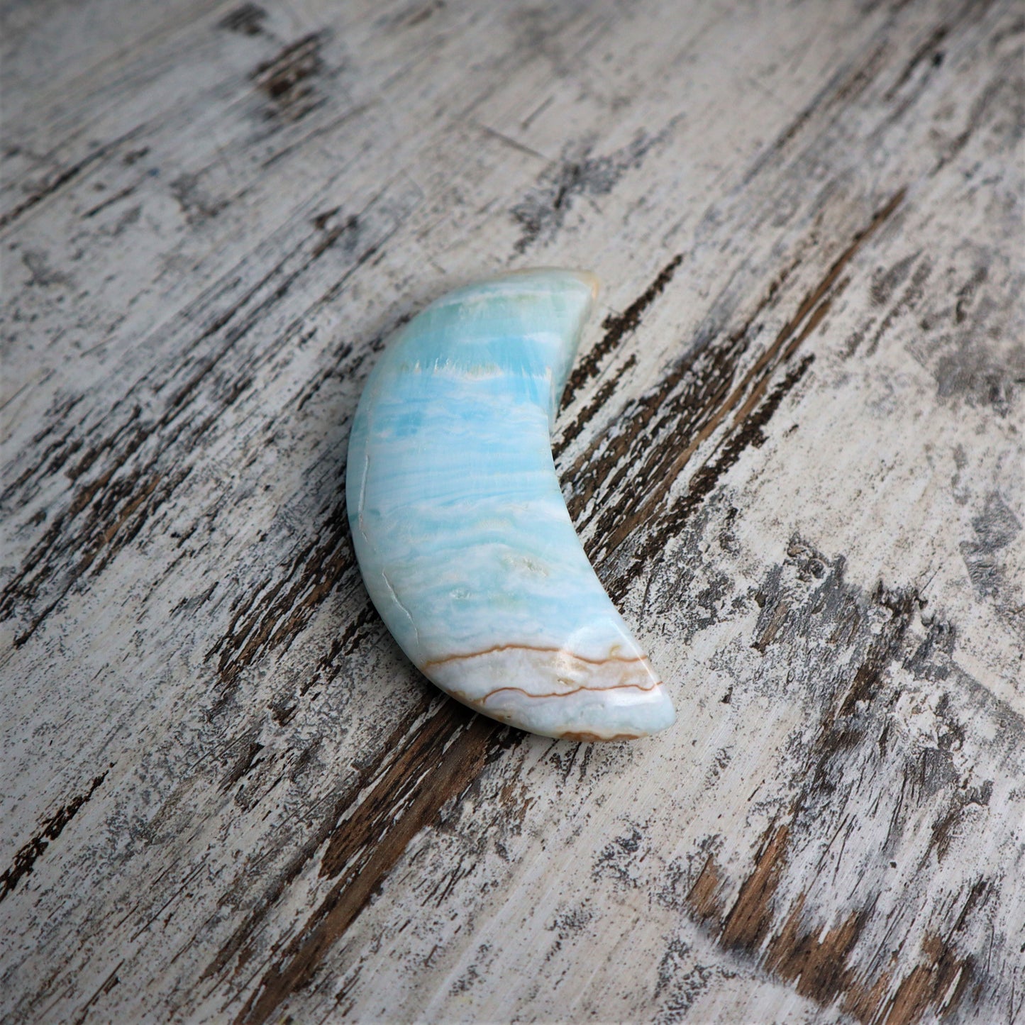 Caribbean Calcite Moon | Inner Vision + Soulful Dreams