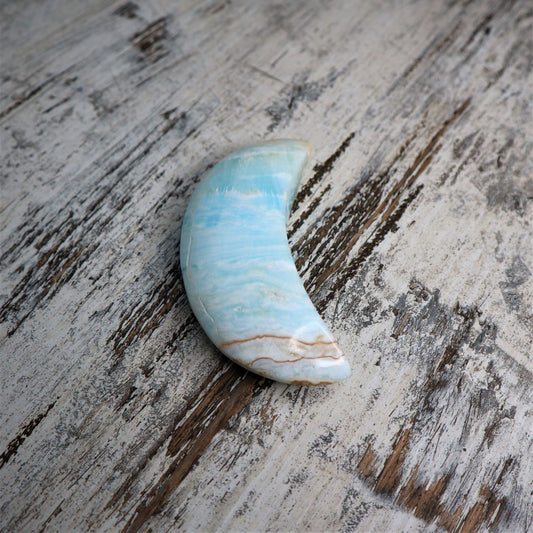 Caribbean Calcite Moon | Inner Vision + Soulful Dreams